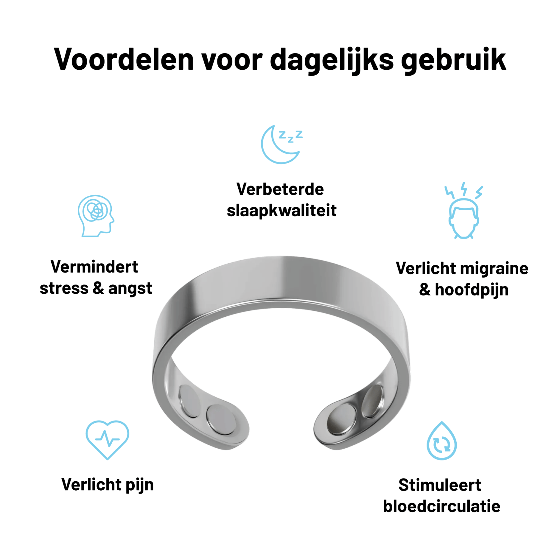 De RestZone™ Vitaliteitsring - Rest - Zone™